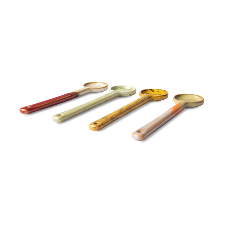 Set de cucharas de cerámica M, 70's 4-pack, Escorpio HKliving