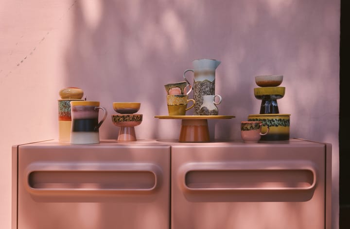 Set de tazas de cerámica Americano, 70's 4-pack 26 cl, Radiant HKliving