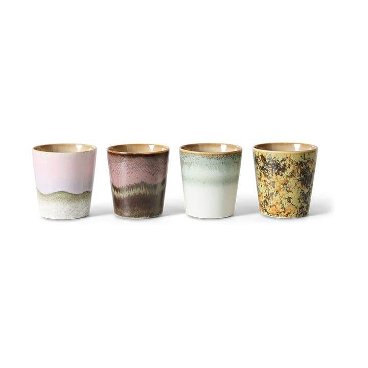Taza 70's 4-pack, Serendipity HKliving