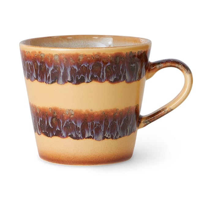 Taza de cappuccino de los años 70, 33 cl - Cliffs - HKliving