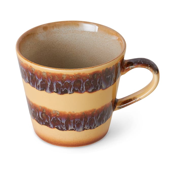 Taza de cappuccino de los años 70, 33 cl, Cliffs HKliving