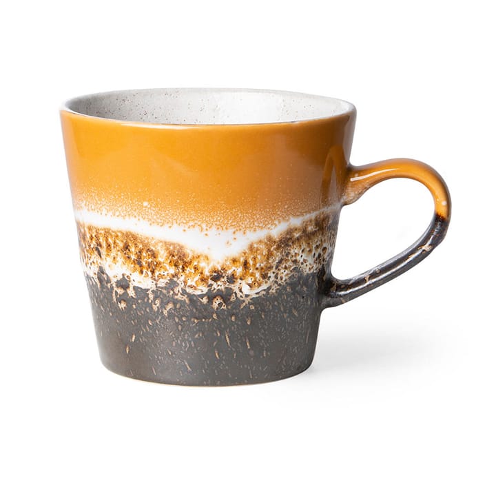 Taza de cappuccino de los años 70, 33 cl, Fuego HKliving