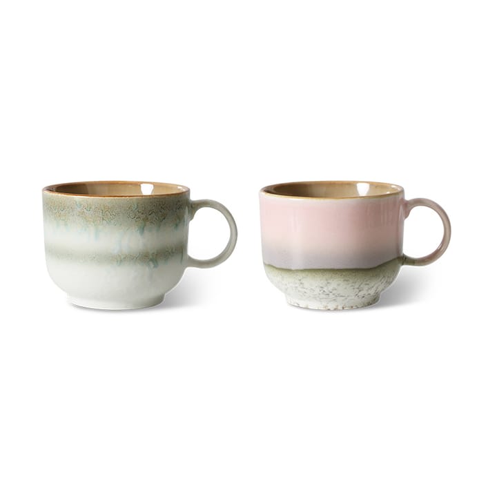 Taza de té 70's 42,5 cl 2 piezas, Nova HKliving