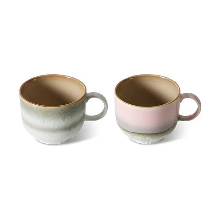 Taza de té 70's 42,5 cl 2 piezas, Nova HKliving