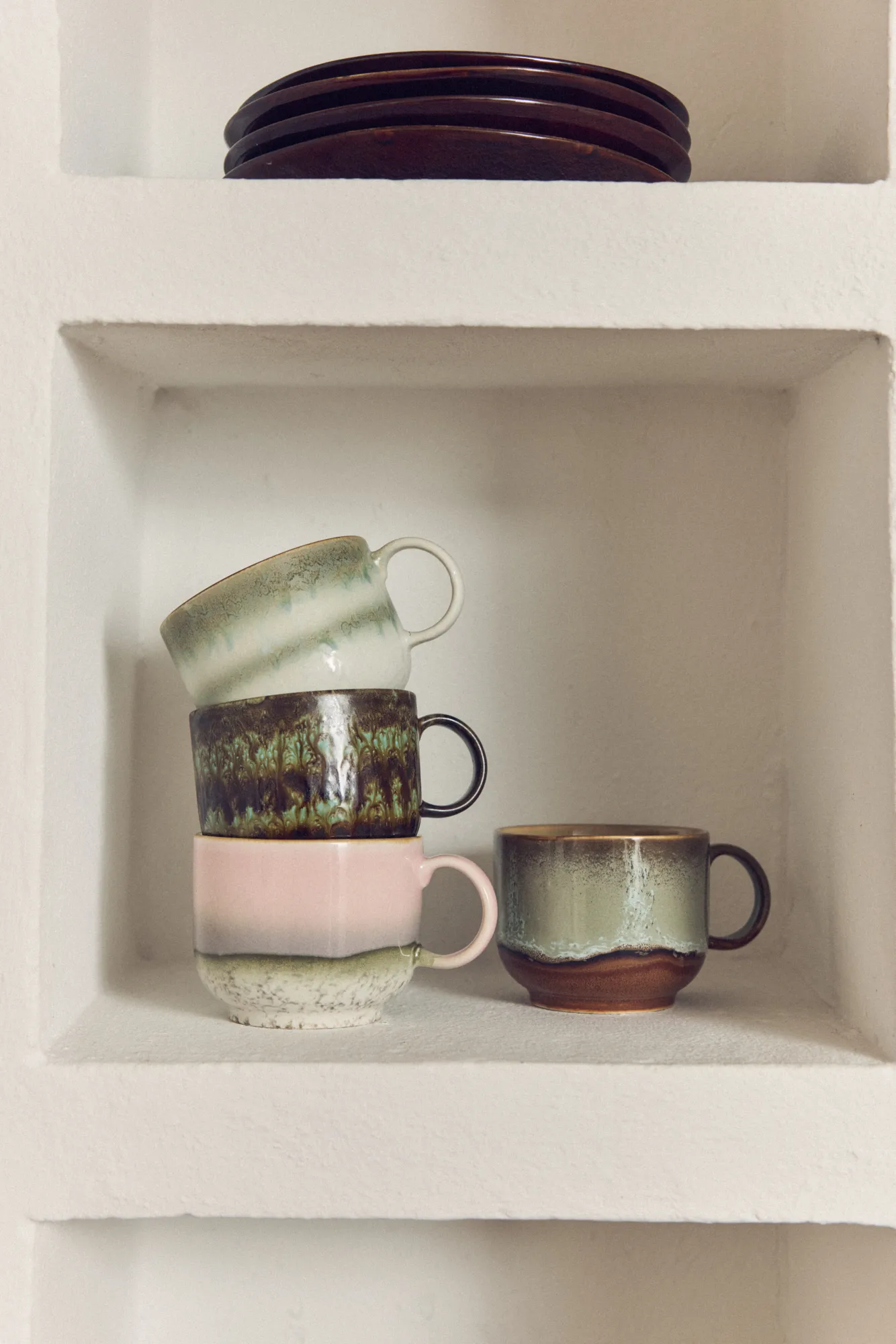 Taza de té 70's 42,5 cl 2 piezas, Odyssey HKliving