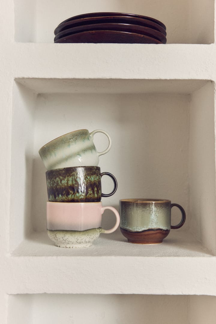 Taza de té 70's 42,5 cl 2 piezas, Odyssey HKliving