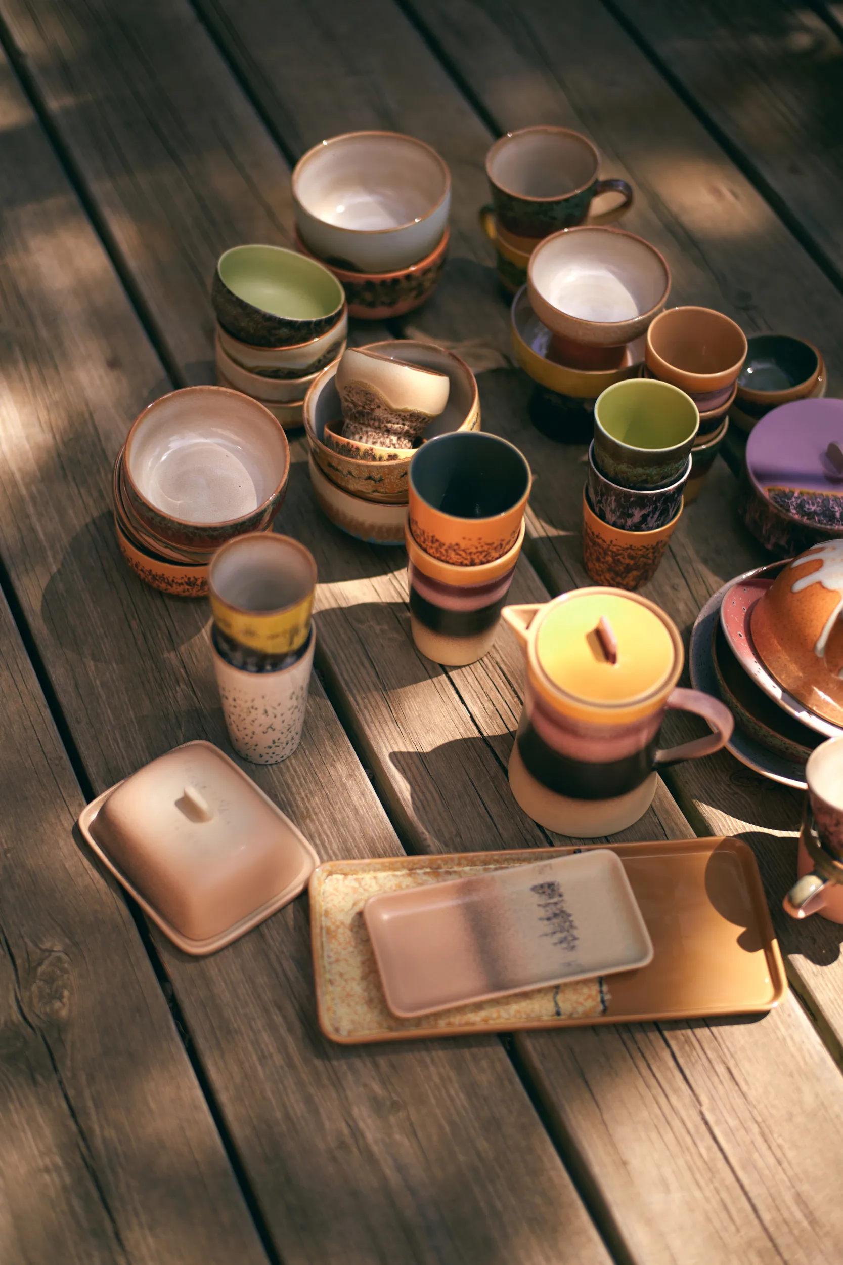 Taza de té 70's 46 cl 2 piezas, Beach HKliving