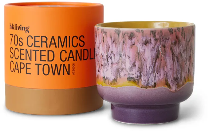 Vela perfumada 70's, 50 h, Cape Town HKliving