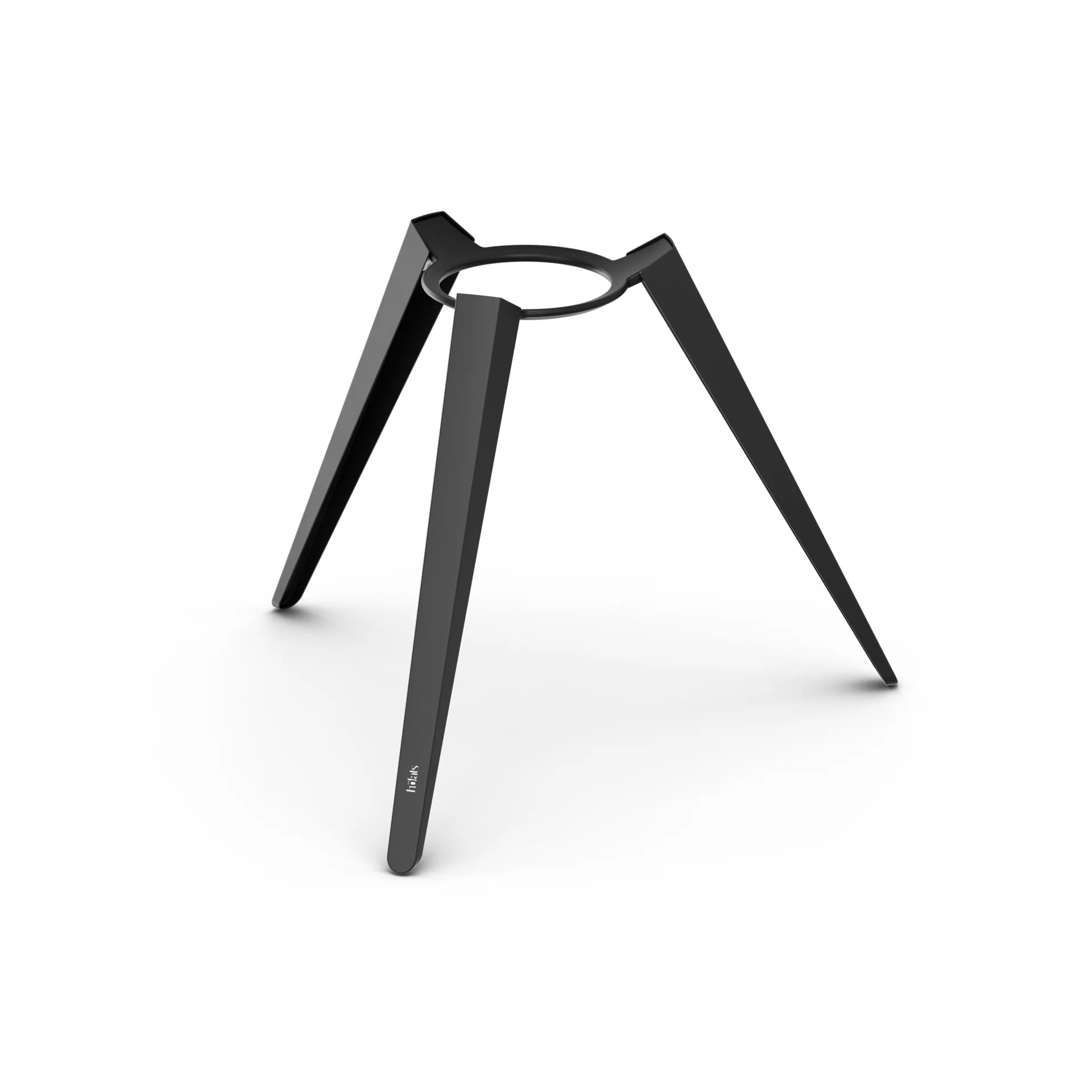 Brasero MOON 45, All black, base alta Höfats