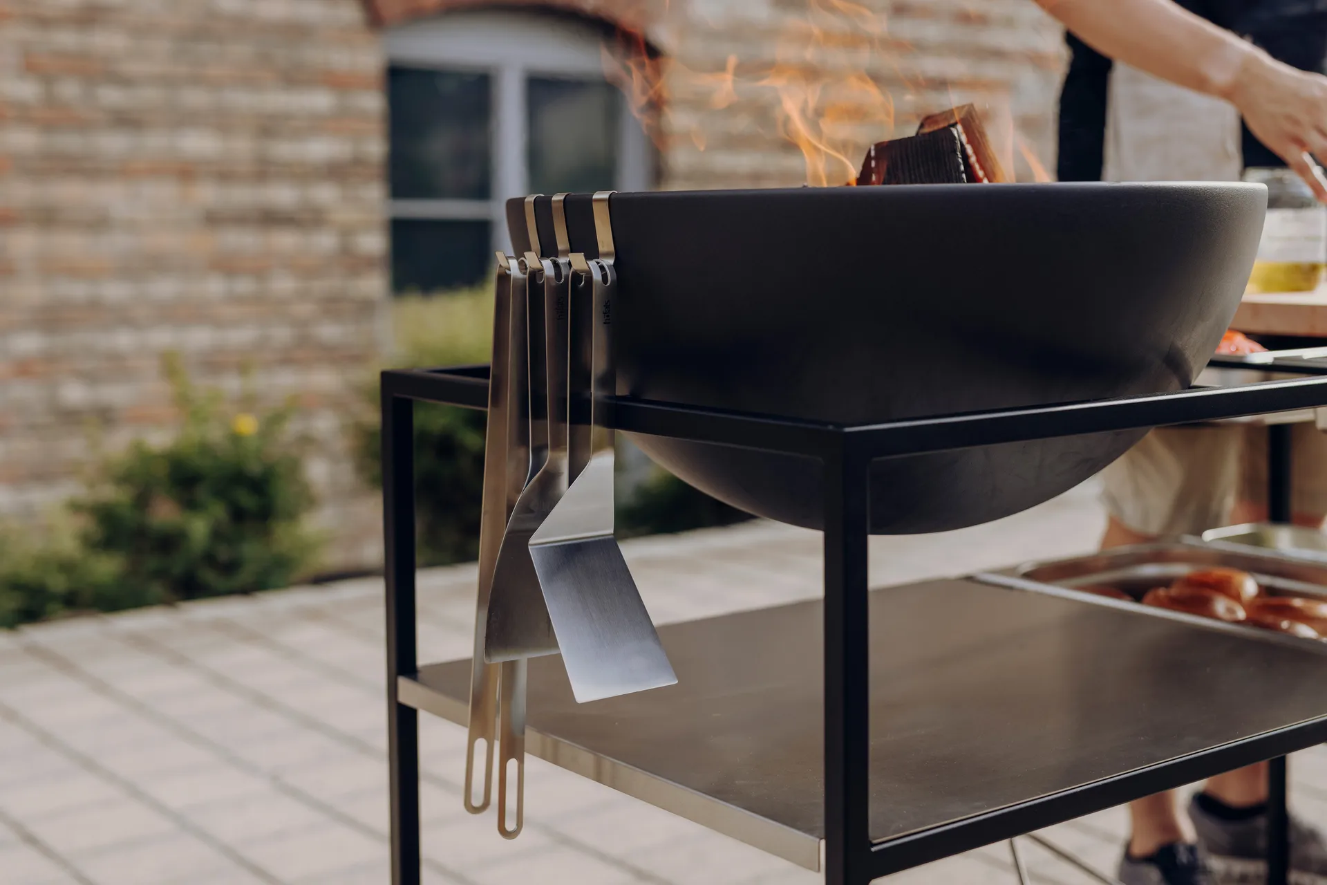 Espátula para parrilla Höfats, Plata Höfats