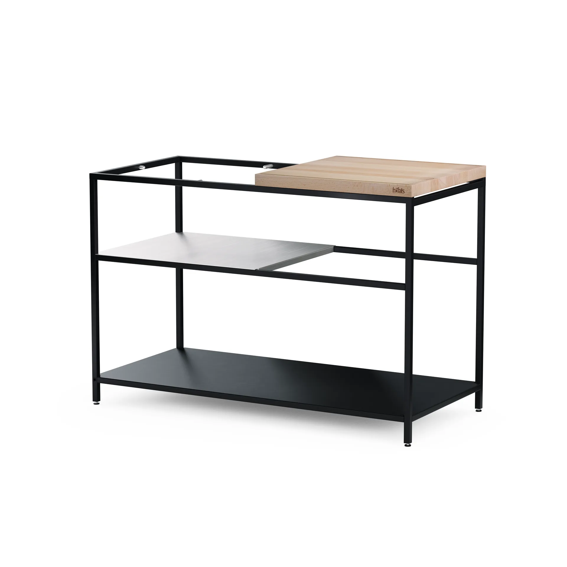 FIRE KITCHEN cocina al aire libre, Negro Höfats