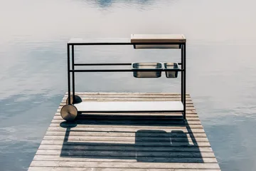 FIRE KITCHEN cocina al aire libre - Negro - Höfats