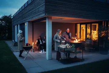 FIRE KITCHEN cocina al aire libre - Negro - Höfats