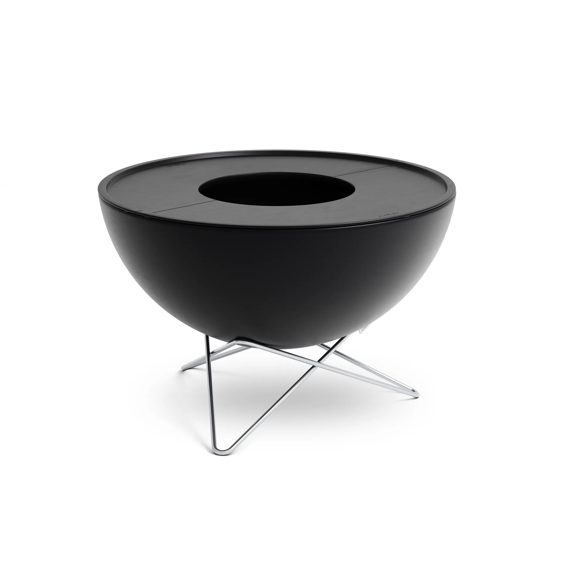 Plancha de asar BOWL 57, Negro Höfats