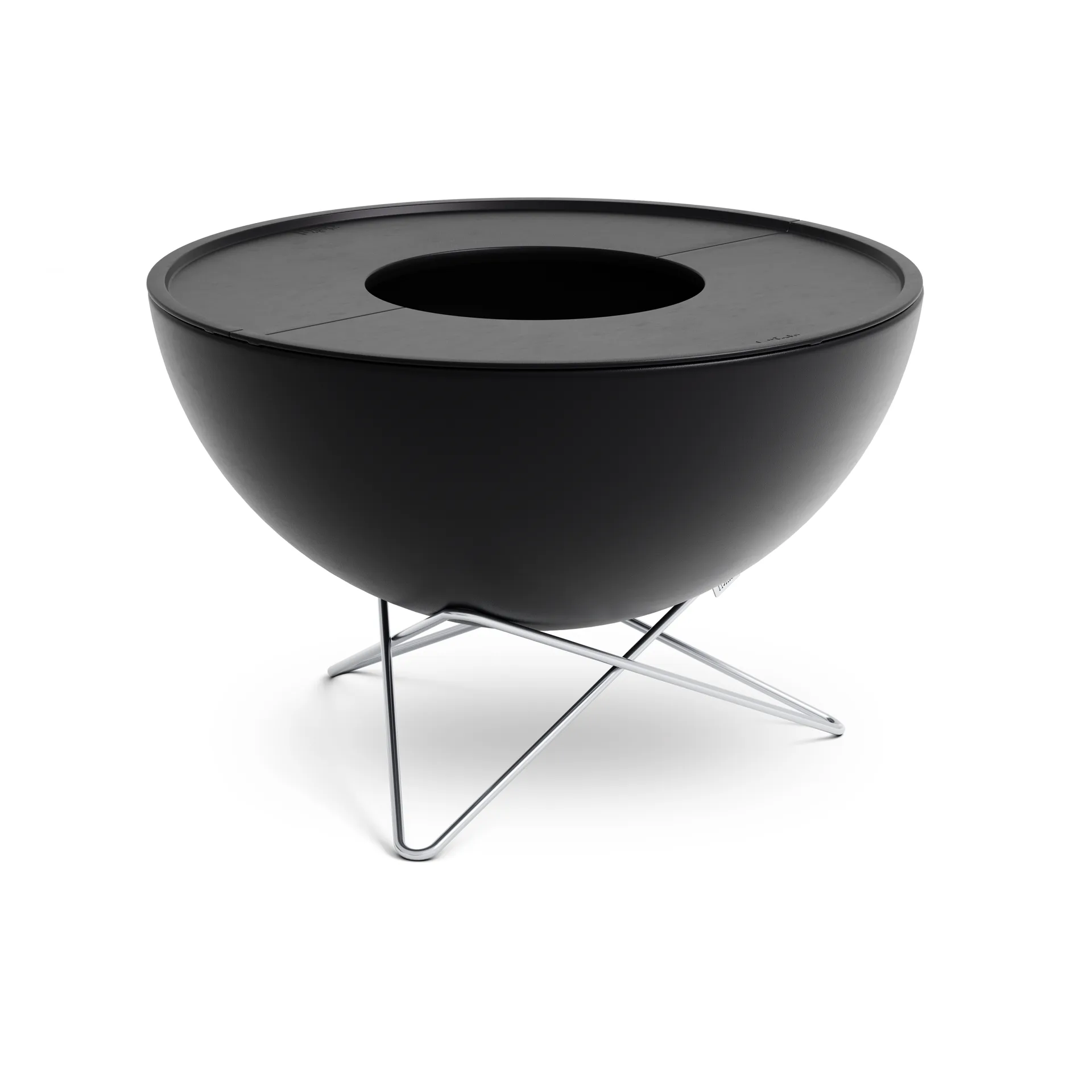 Plancha de asar BOWL 70, Negro Höfats