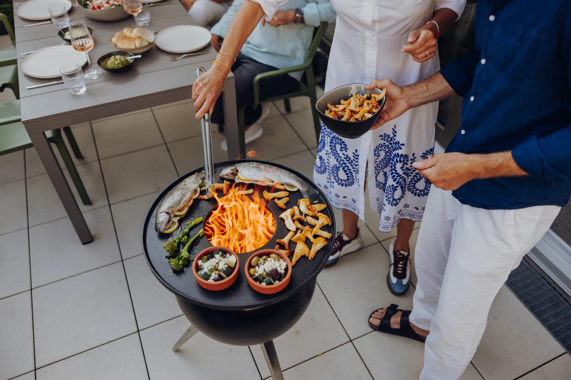 Plancha de asar MOON 45, Negro Höfats