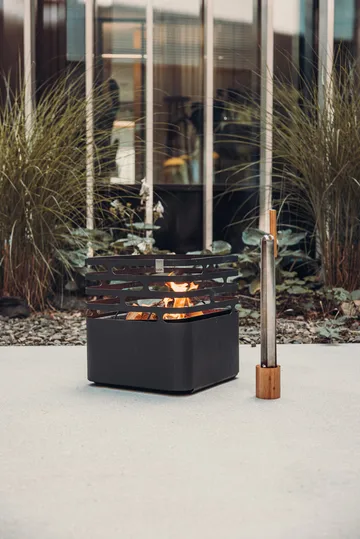 Set para chimenea Höfats - Acero inoxidable-fresno, 3 piezas - Höfats