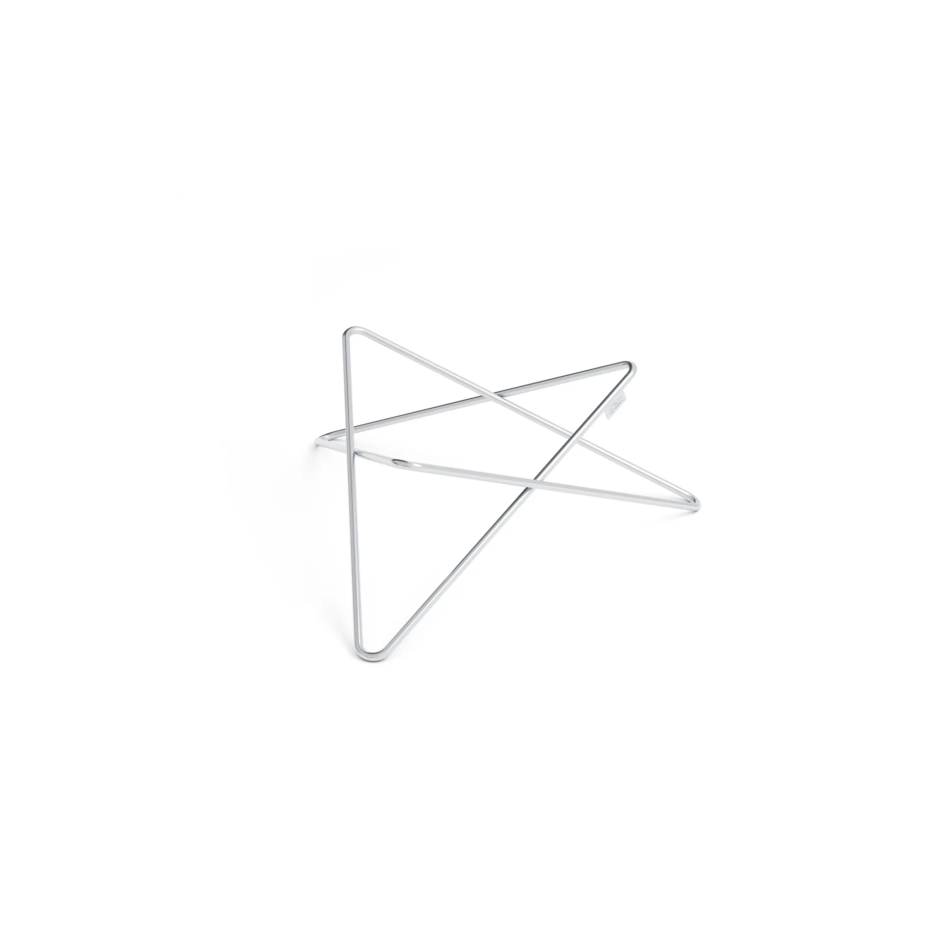 Soporte de estrella BOWL 57, Plata Höfats