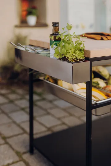 Soporte para utensilios FIRE KITCHEN - Acero inoxidable - Höfats