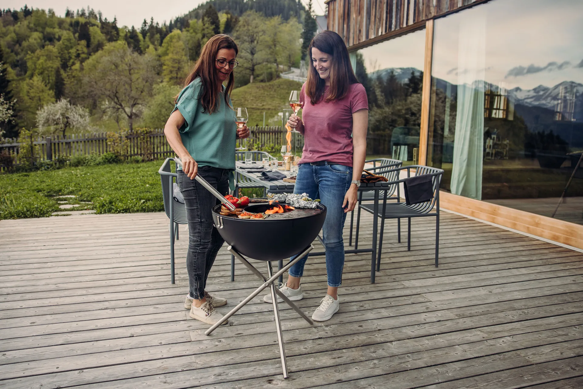 Trípode BOWL 57, Plata Höfats