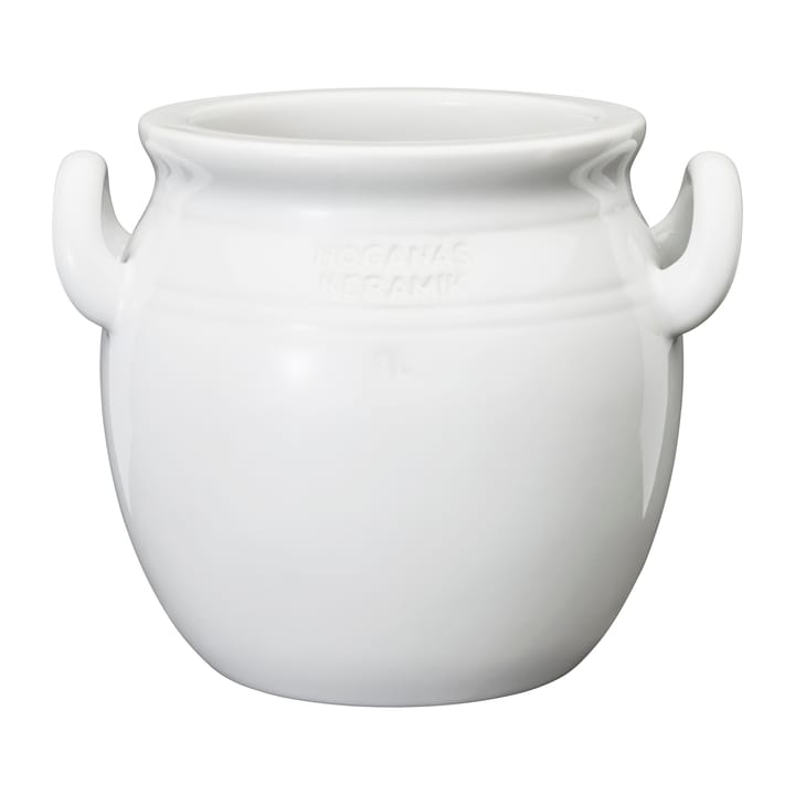Bote Höganäs Keramik 1 l, blanco Höganäs Keramik