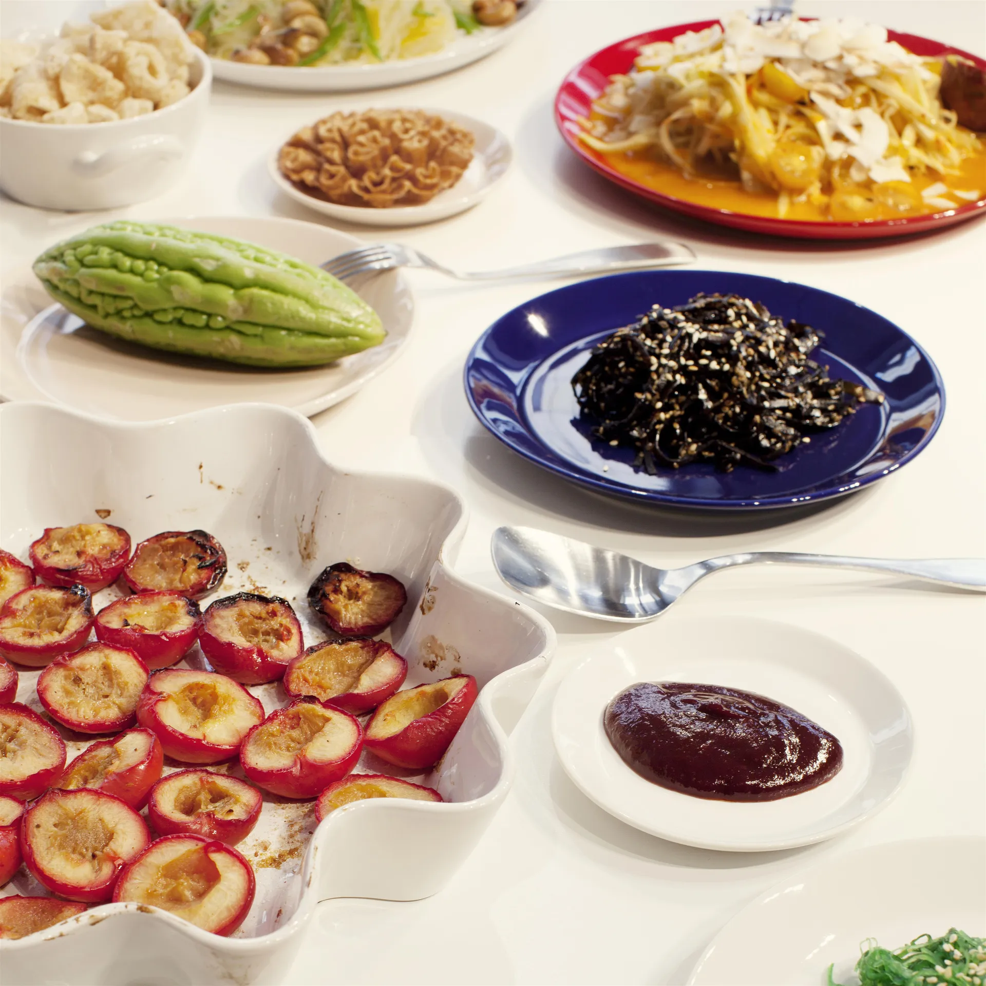 Plato pequeño Höganäs Ø 20 cm, rojo brillante Höganäs Keramik