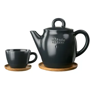 Tetera Höganäs 1,5 L - gris grafito mate - Höganäs Keramik