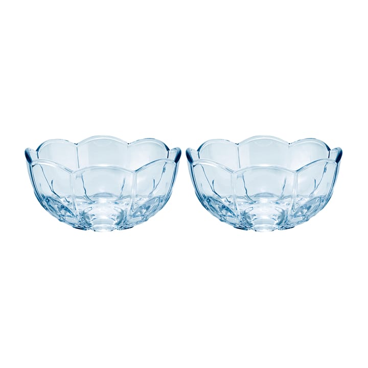 2 Boles Lily Ø13 cm - Blue iris - Holmegaard