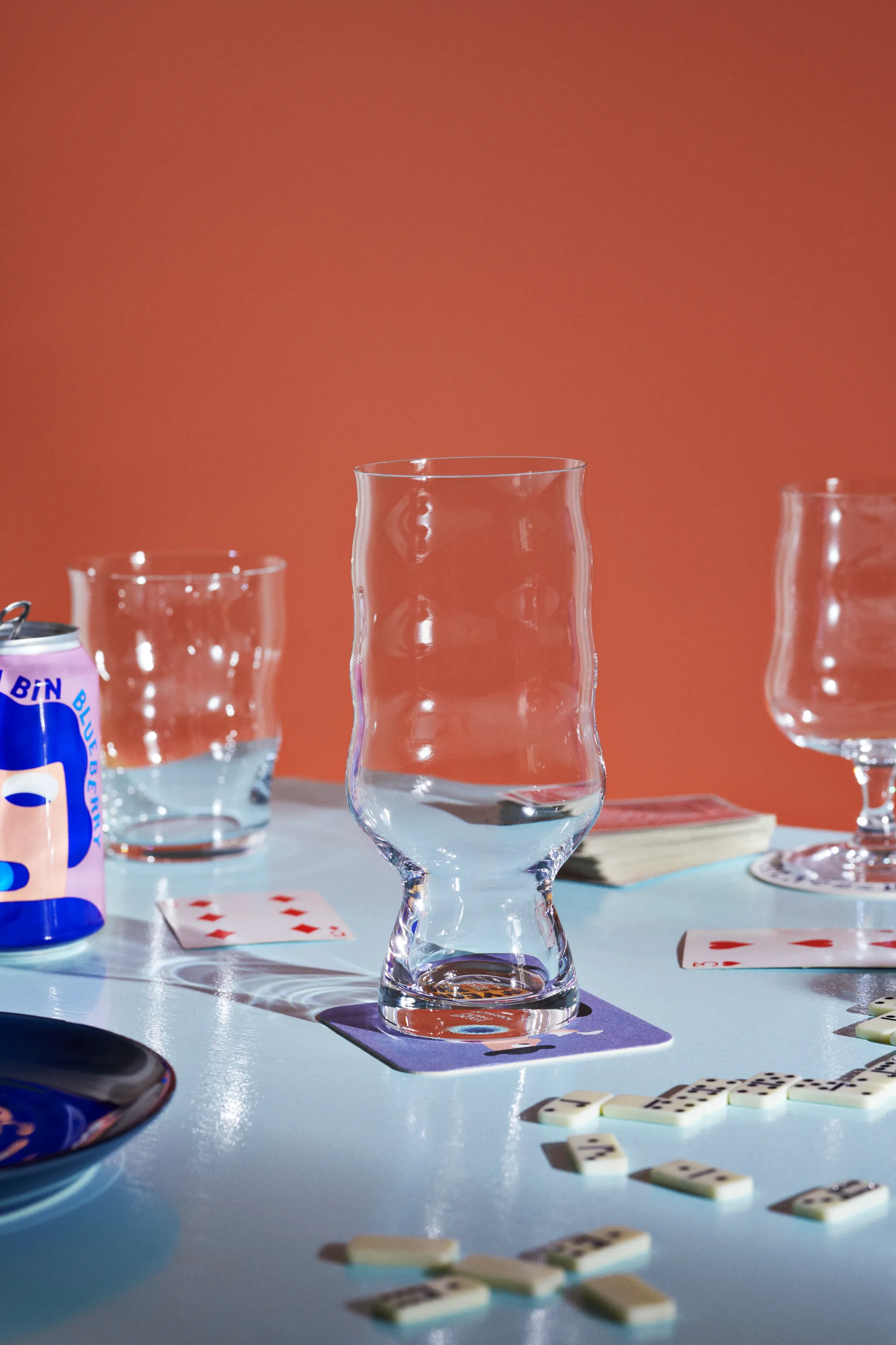 2 Copas de cerveza Mikkeller IPA, 50 cl Holmegaard