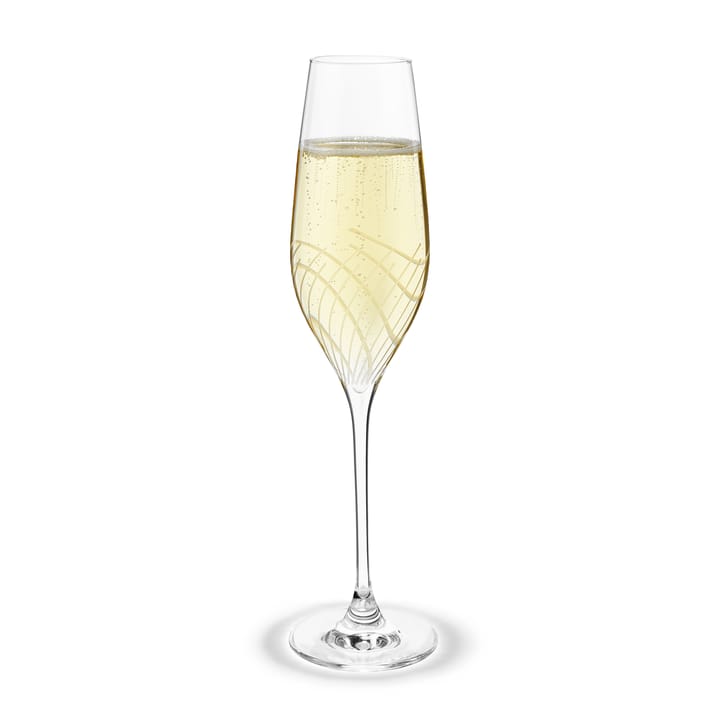 2 Copas de champagne Cabernet Lines 29 cl, transparente Holmegaard