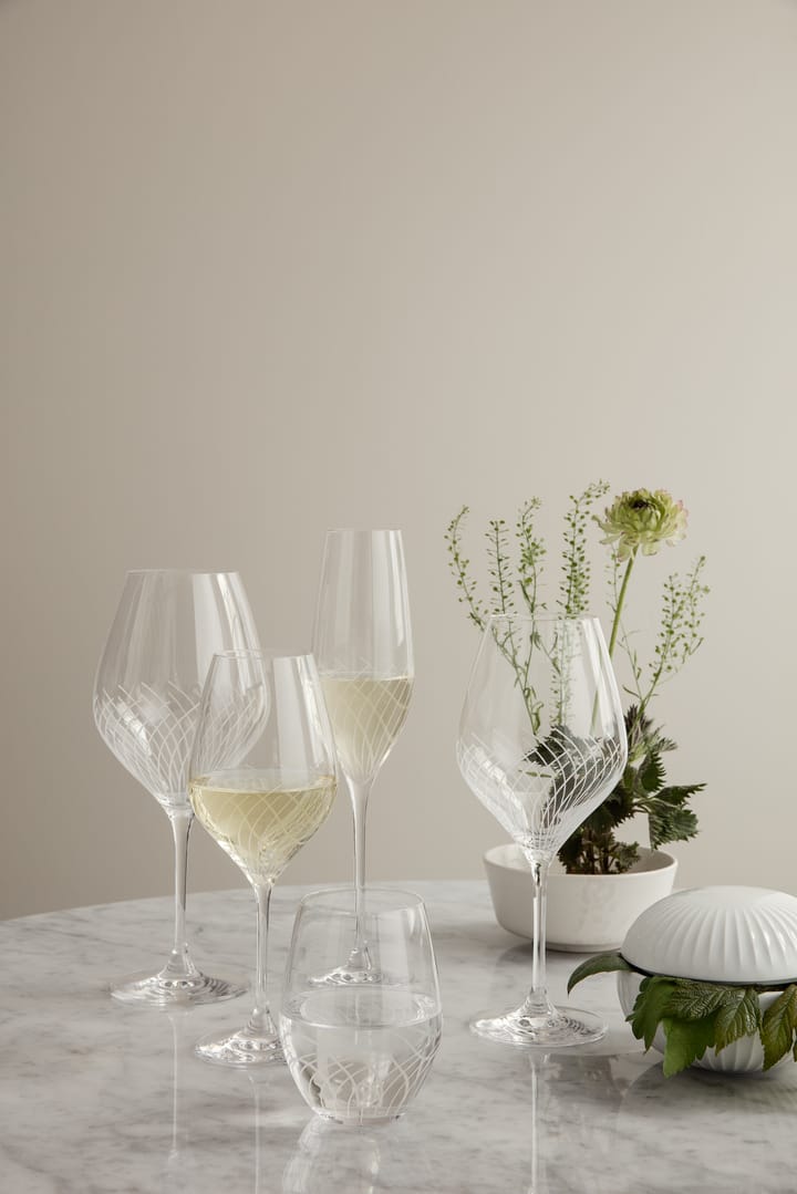 2 Copas de vino blanco Cabernet Lines 36 cl - transparente - Holmegaard