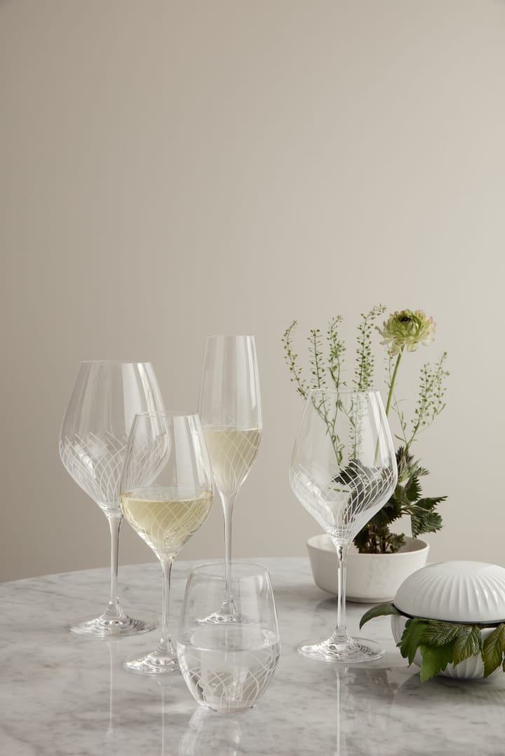 2 Copas de vino blanco Cabernet Lines 36 cl, transparente Holmegaard