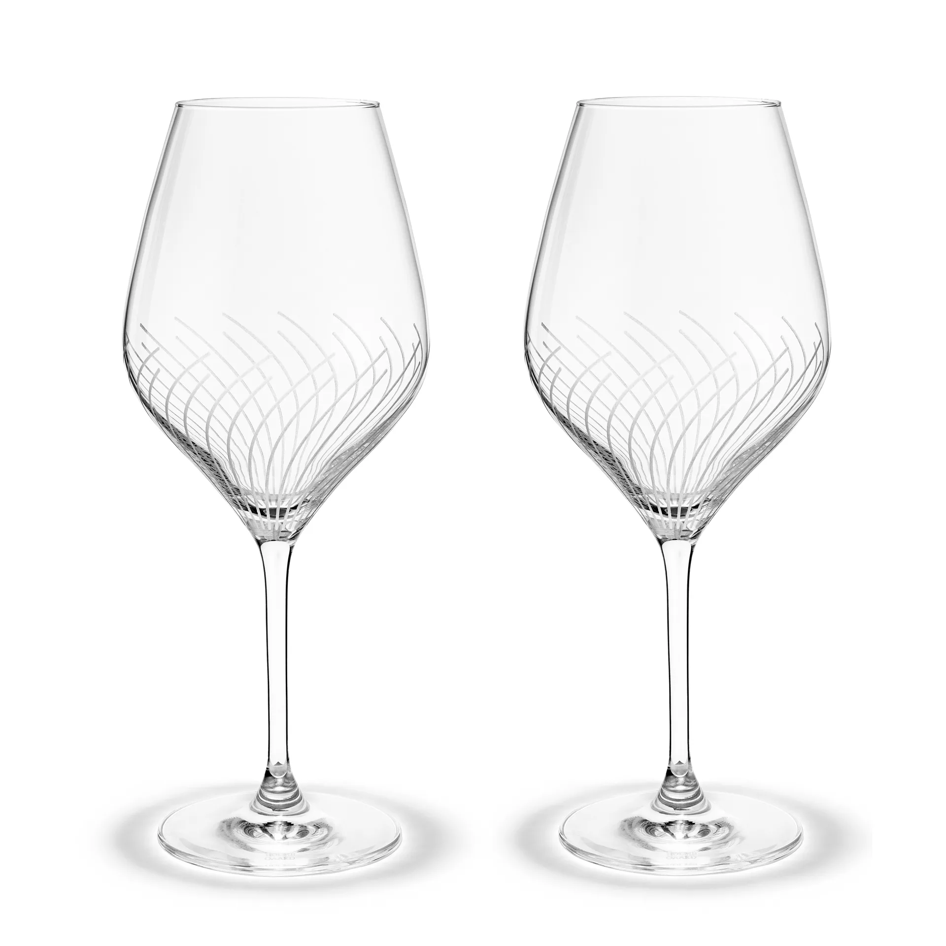 2 Copas de vino tinto Cabernet Lines 52 cl, transparente Holmegaard