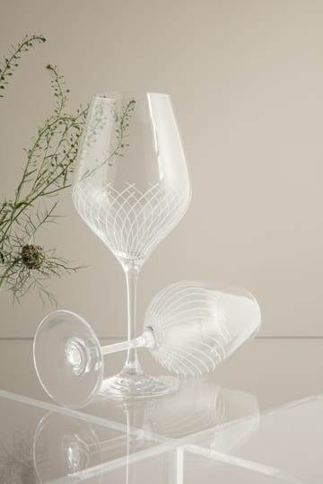 2 Copas de vino tinto Cabernet Lines 52 cl - transparente - Holmegaard