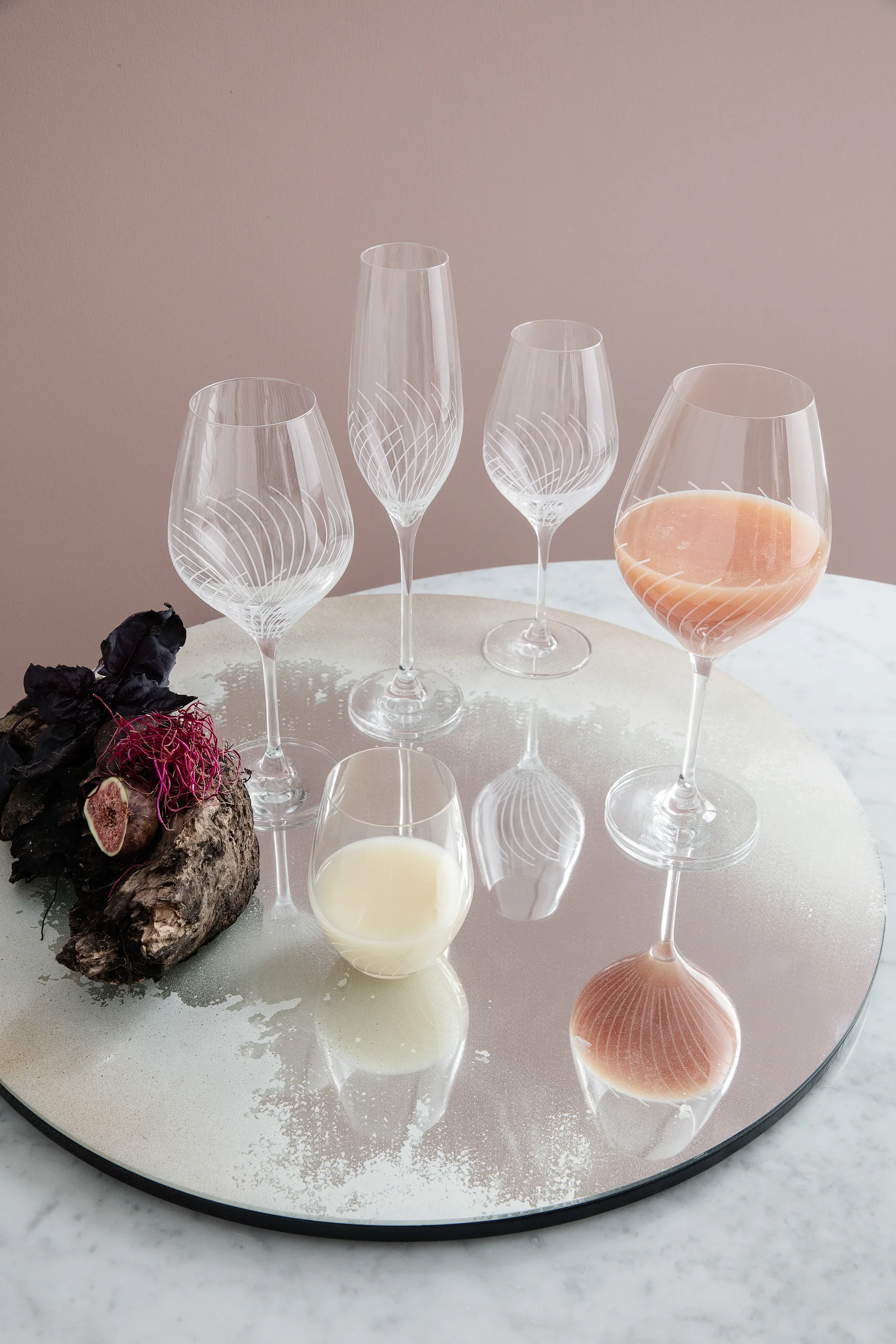 2 Copas de vino tinto Cabernet Lines 52 cl, transparente Holmegaard