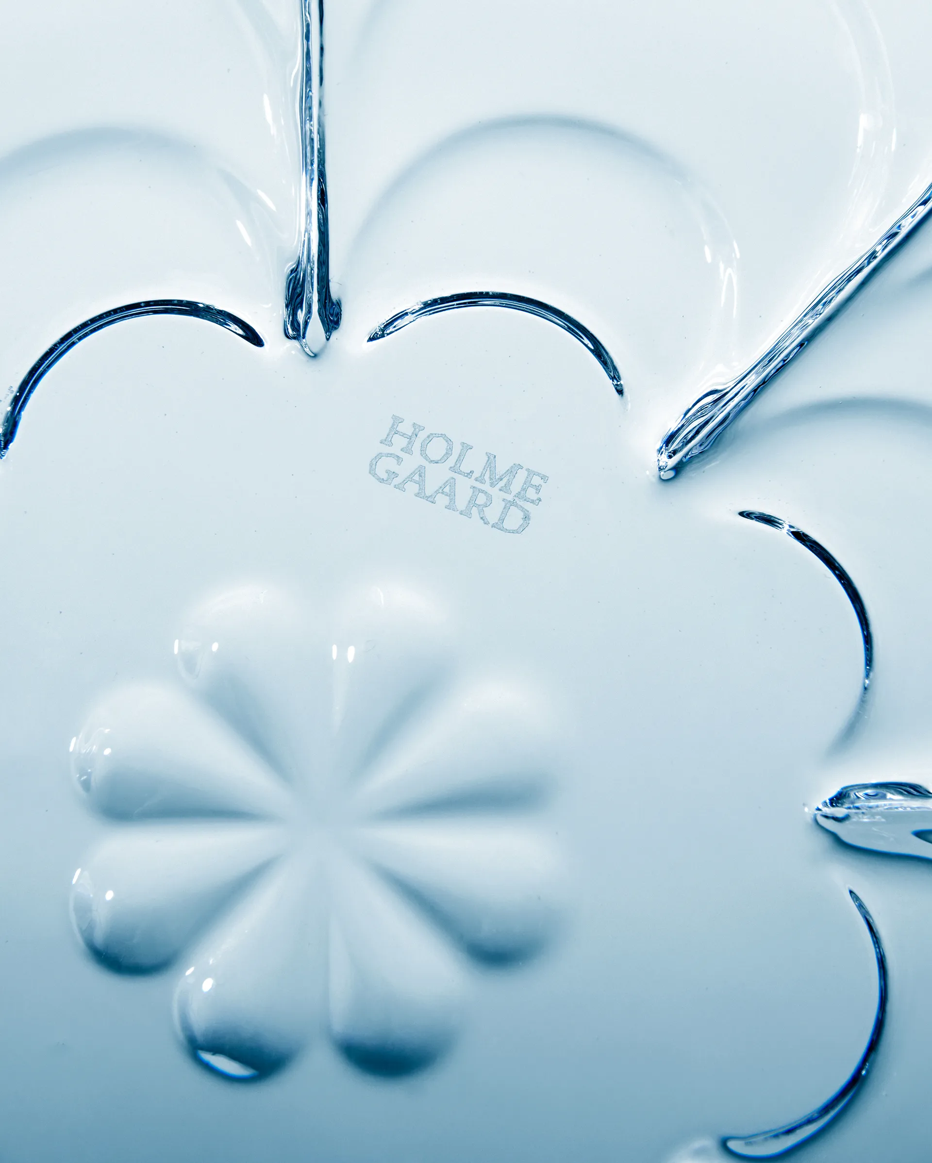 2 Platos de postre Lily Ø16 cm, Blue iris Holmegaard