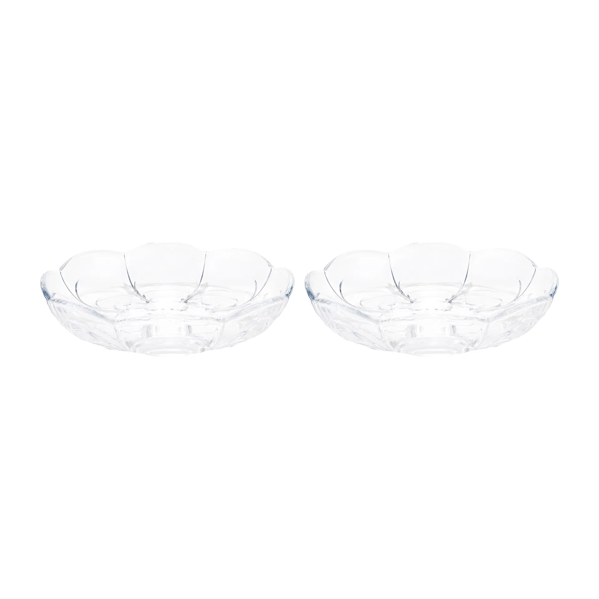 2 Platos de postre Lily Ø16 cm, transparente Holmegaard