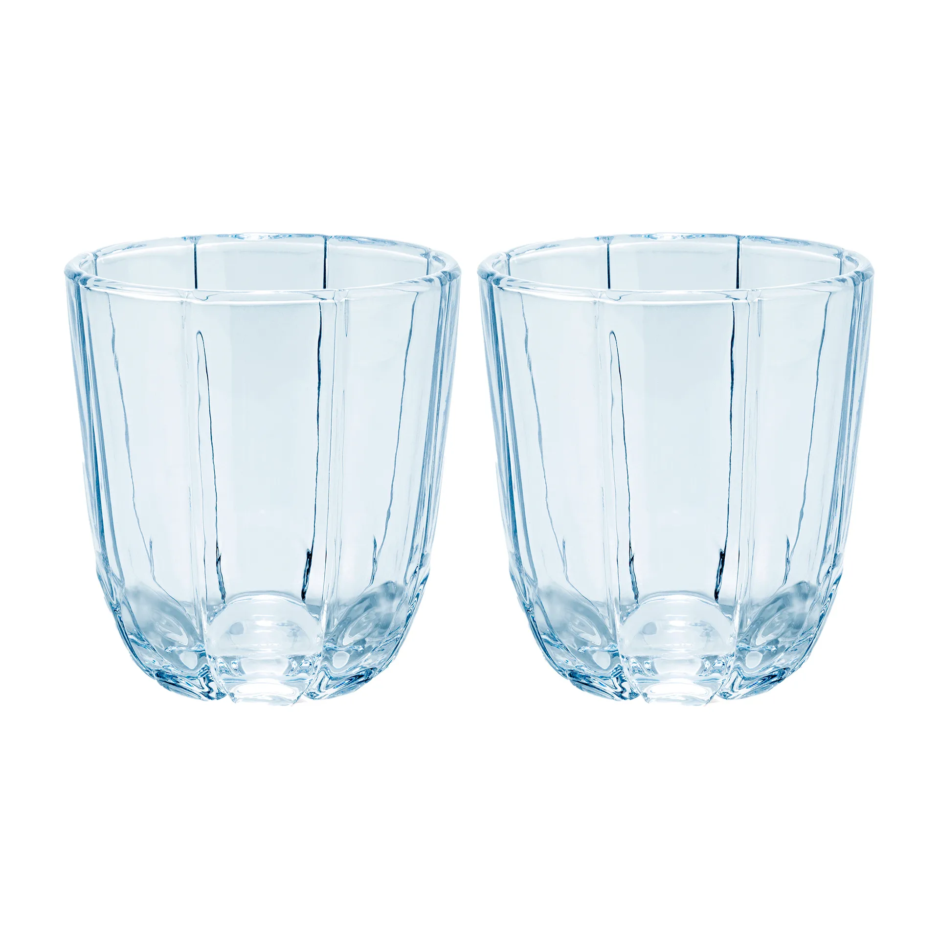 2 Vasos de agua Lily 32 cl, Blue iris Holmegaard