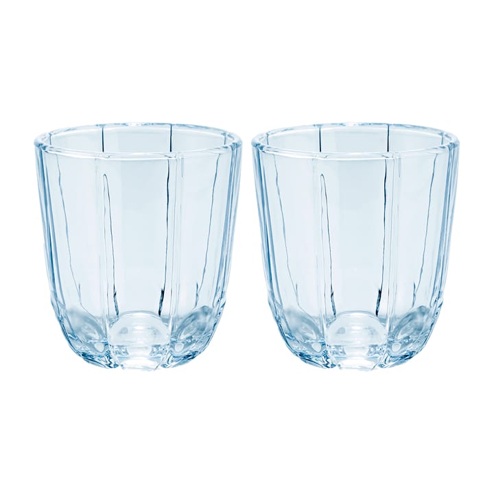 2 Vasos de agua Lily 32 cl - Blue iris - Holmegaard