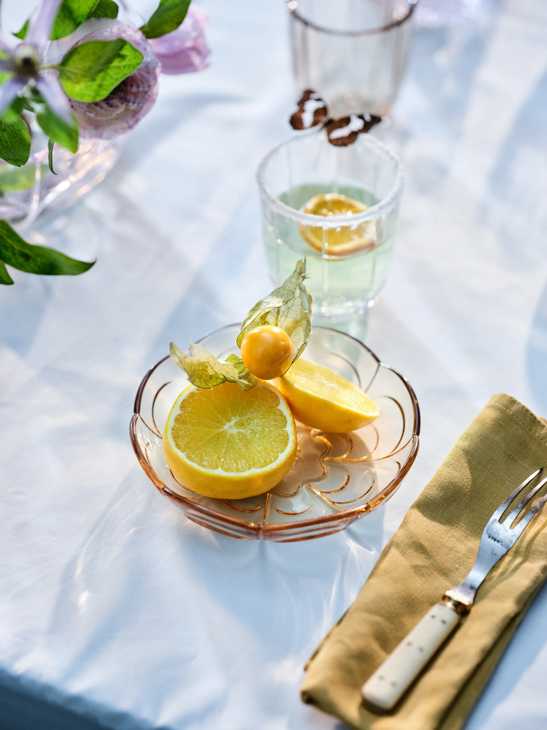 2 Vasos de agua Lily 32 cl, transparente Holmegaard