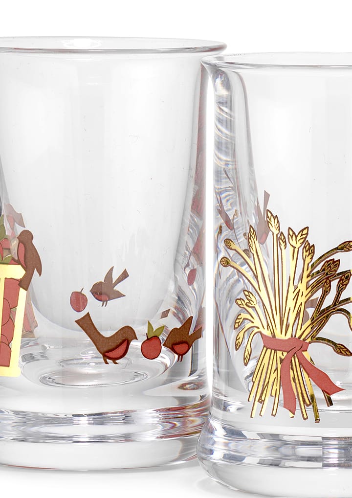 2 Vasos de chupito Holmegaard Christmas, 2022 Holmegaard
