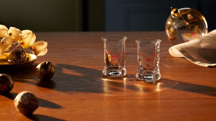 2 Vasos de chupito Holmegaard Christmas, 2023 Holmegaard