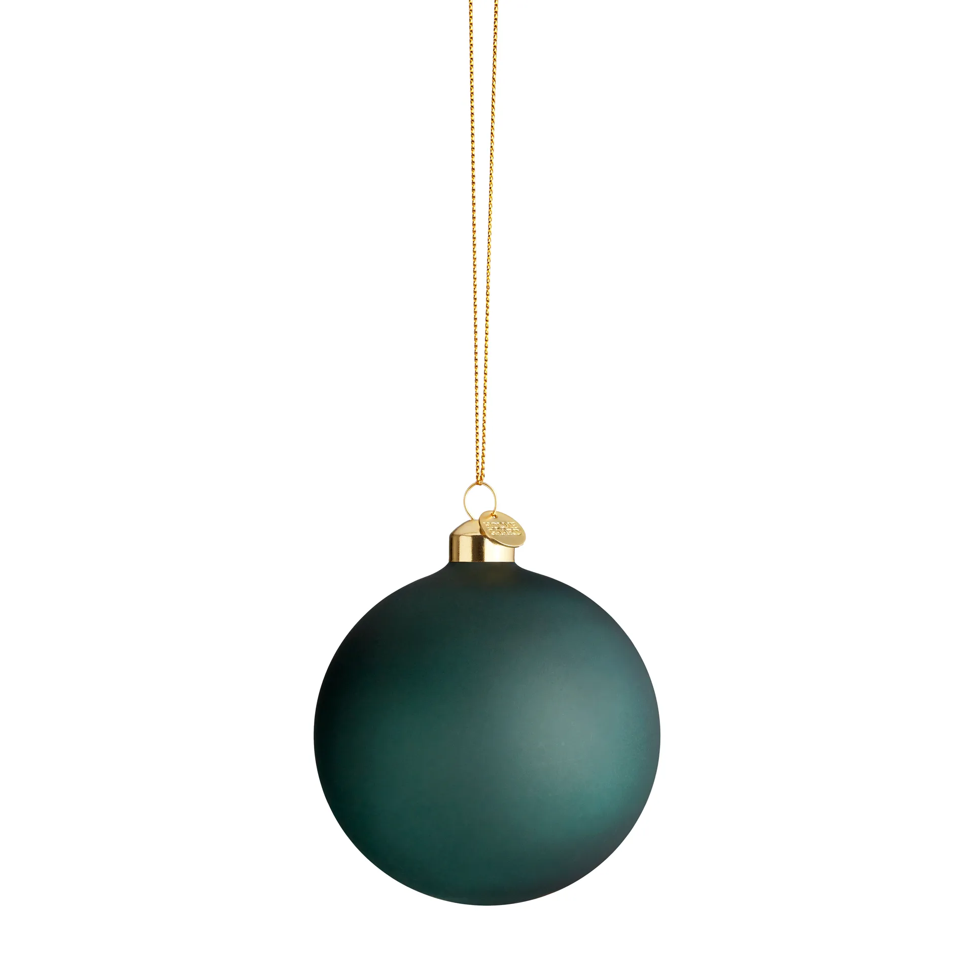 Bola de navidad Souvenir Ø8 cm, verde oscuro Holmegaard