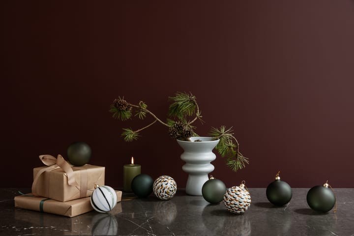 Bola de navidad Souvenir Ø8 cm, verde oscuro Holmegaard