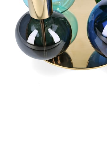 Candelabro 4 brazos Bubble Ø17,5x12 cm - Azul-Verde-smoke - Holmegaard