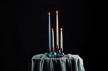 Candelabro 4 brazos Bubble Ø17,5x12 cm - Azul-Verde-smoke - Holmegaard