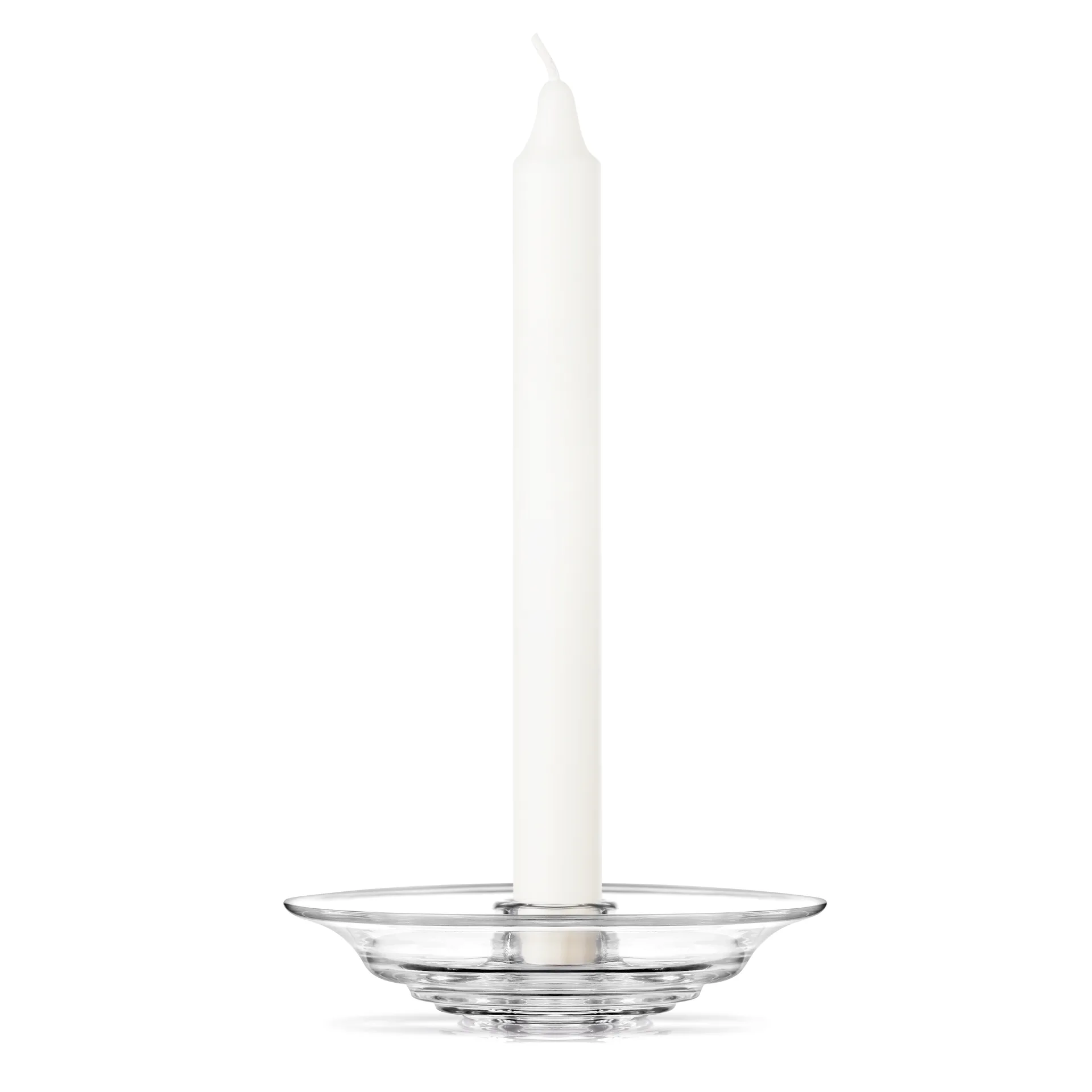 Candelabro Flow, transparente Holmegaard