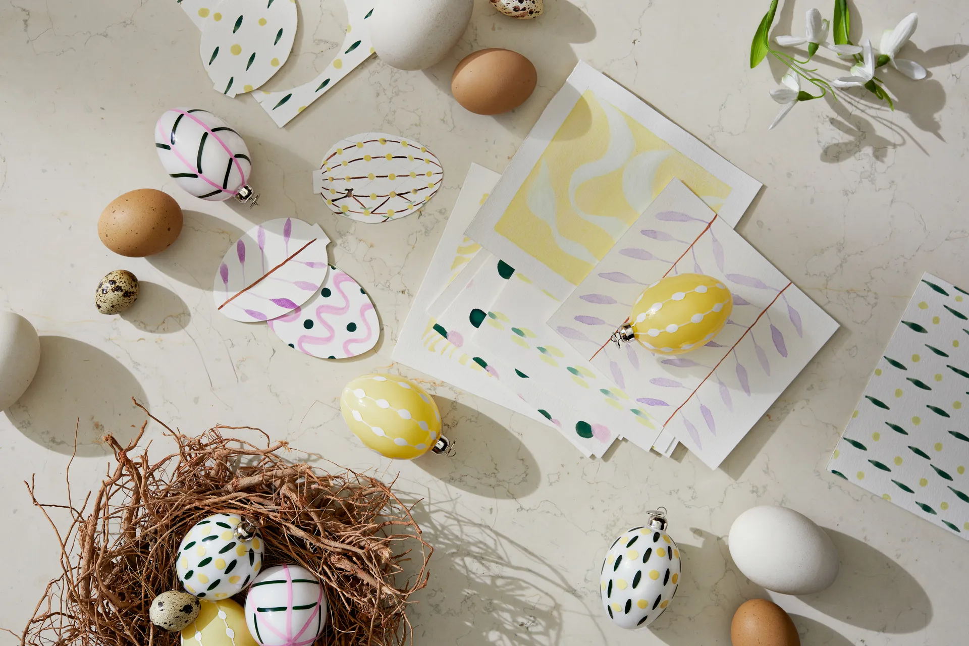 Colgante de Pascua Souvenir easter 7,5 cm, Seed Holmegaard