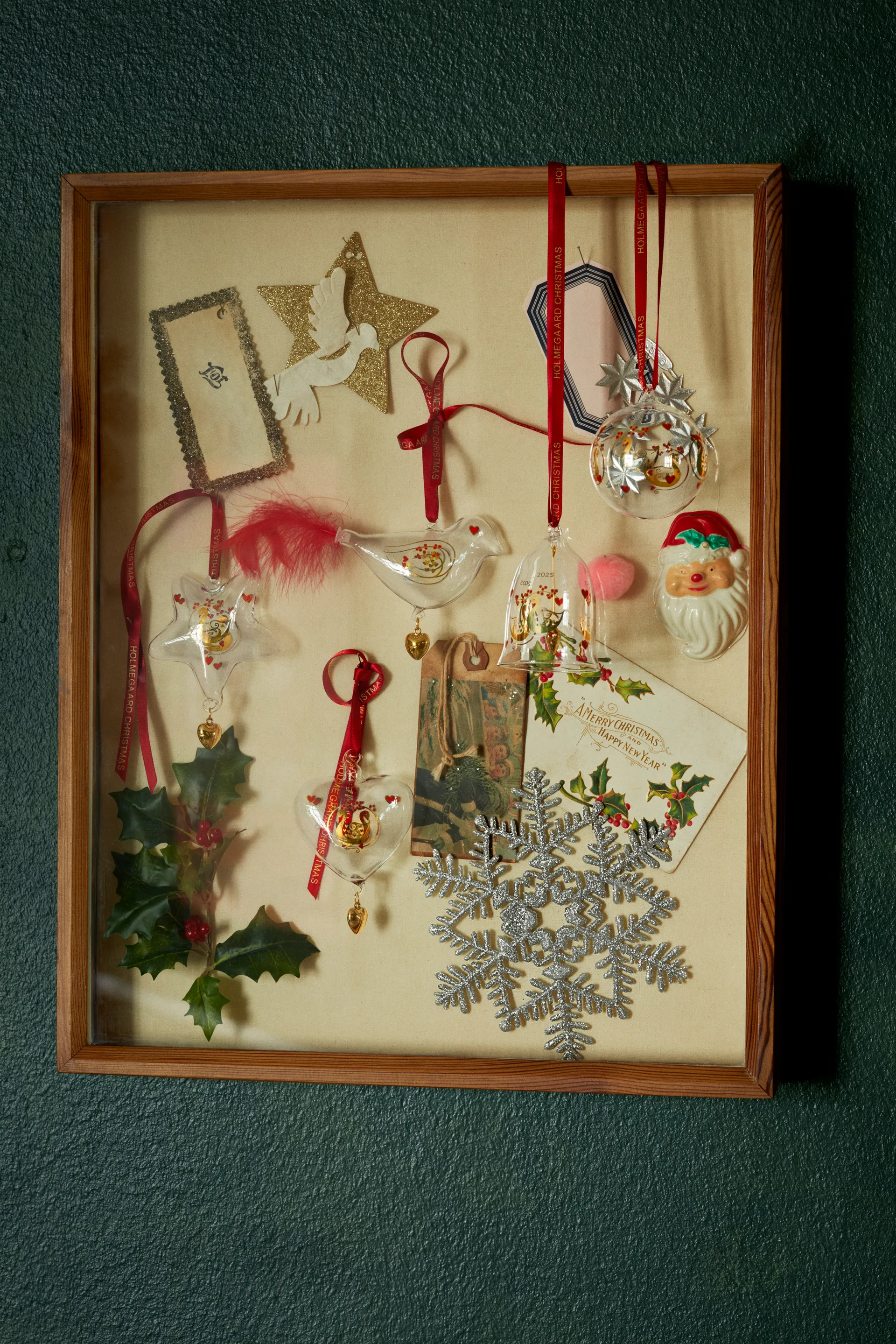 Colgante navideño Holmegaard Christmas campanilla del año, 2025 Holmegaard