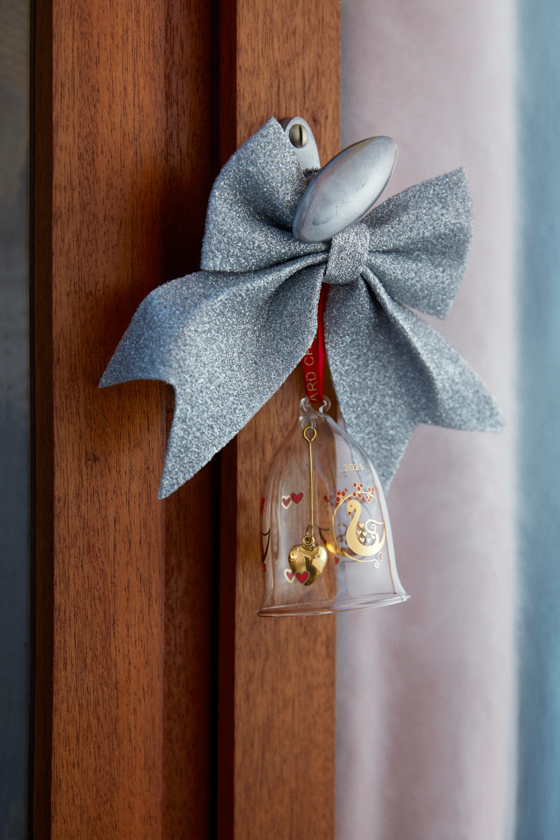 Colgante navideño Holmegaard Christmas campanilla del año, 2025 Holmegaard